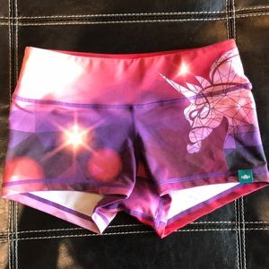 WODBottom Unicorn Booty Shorts